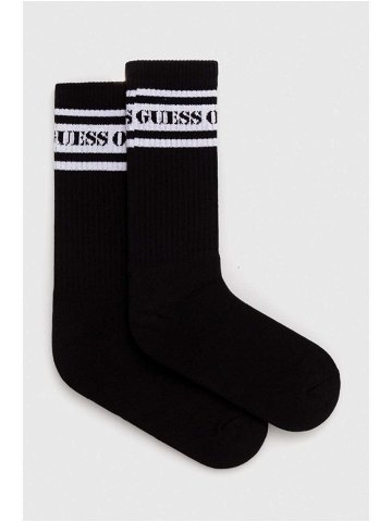 Ponožky Guess Originals pánské černá barva