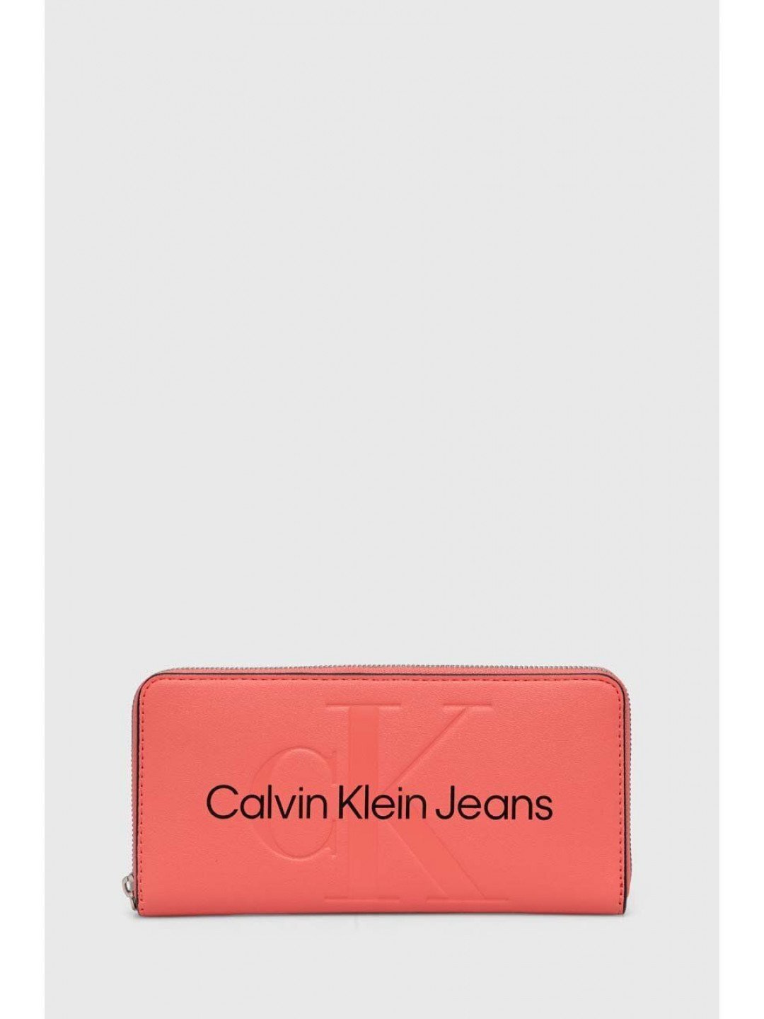 Peněženka Calvin Klein Jeans černá barva K60K607634
