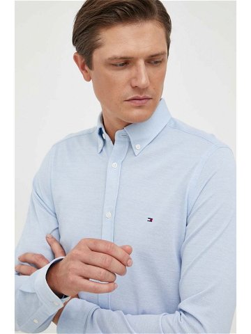 Košile Tommy Hilfiger slim s límečkem button-down MW0MW30675