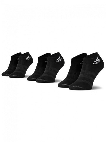 Adidas Sada 3 párů nízkých ponožek unisex Light Ank 3Pp DZ9436 Černá