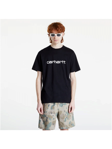 Carhartt WIP S S Script T-Shirt Black White
