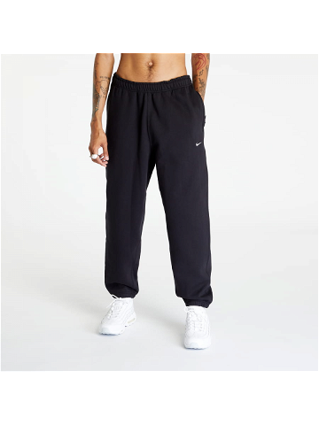 Nike Solo Swoosh Men s Fleece Pants Black White