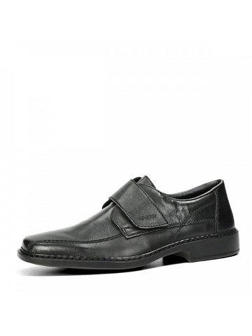 Rieker pánské kožené společenské boty – černé – 47