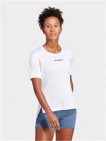 Adidas Funkční tričko Terrex Multi T-Shirt HM4040 Bílá Regular Fit