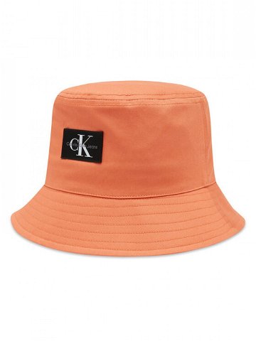 Calvin Klein Jeans Klobouk bucket hat K50K510790 Oranžová