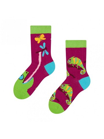 Veselé dětské ponožky Dedoles Chameleon GMKS073 23 26
