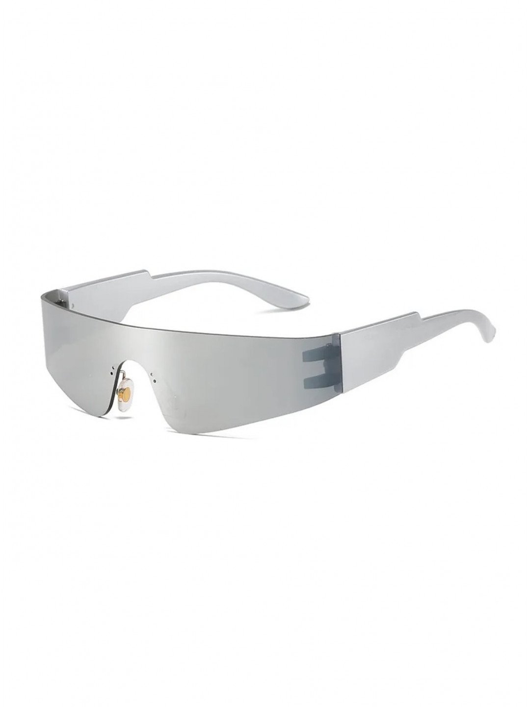 Bílé unisex sluneční brýle VeyRey Ageon
