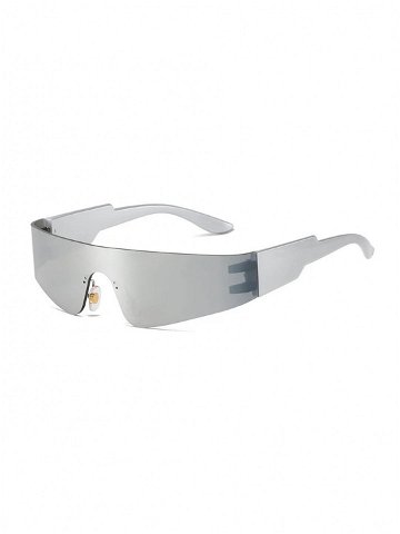 Bílé unisex sluneční brýle VeyRey Ageon