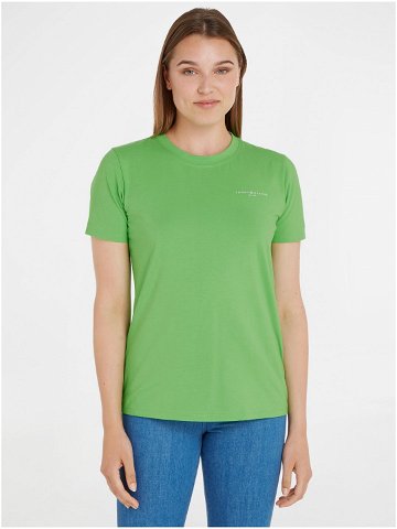 Světle zelené dámské tričko Tommy Hilfiger 1985