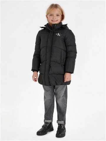 Calvin Klein Jeans Kabát dětský Černá