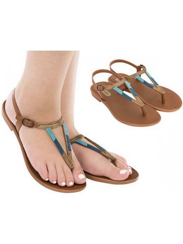 Grendha Cacau Rustic Sandal 17873-90269 Dámské sandály hnědé 38
