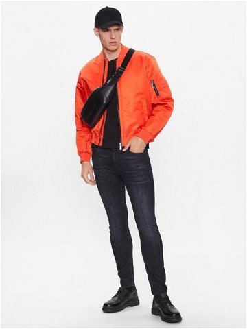 Calvin Klein Bunda bomber Hero K10K109907 Oranžová Regular Fit