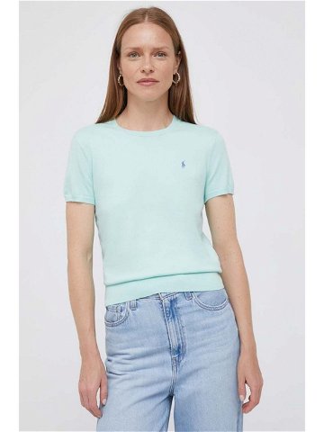 Tričko Polo Ralph Lauren zelená barva 211891673