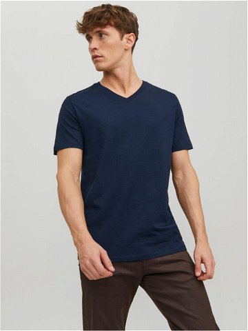 Jack & Jones T-Shirt Basic 12156102 Tmavomodrá Standard Fit