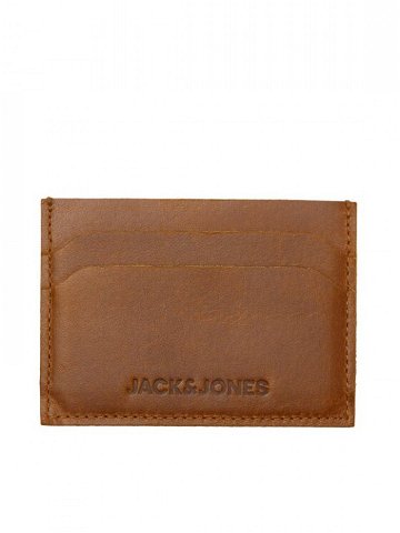 Jack & Jones Pouzdro na kreditní karty Side 12228267 Hnědá