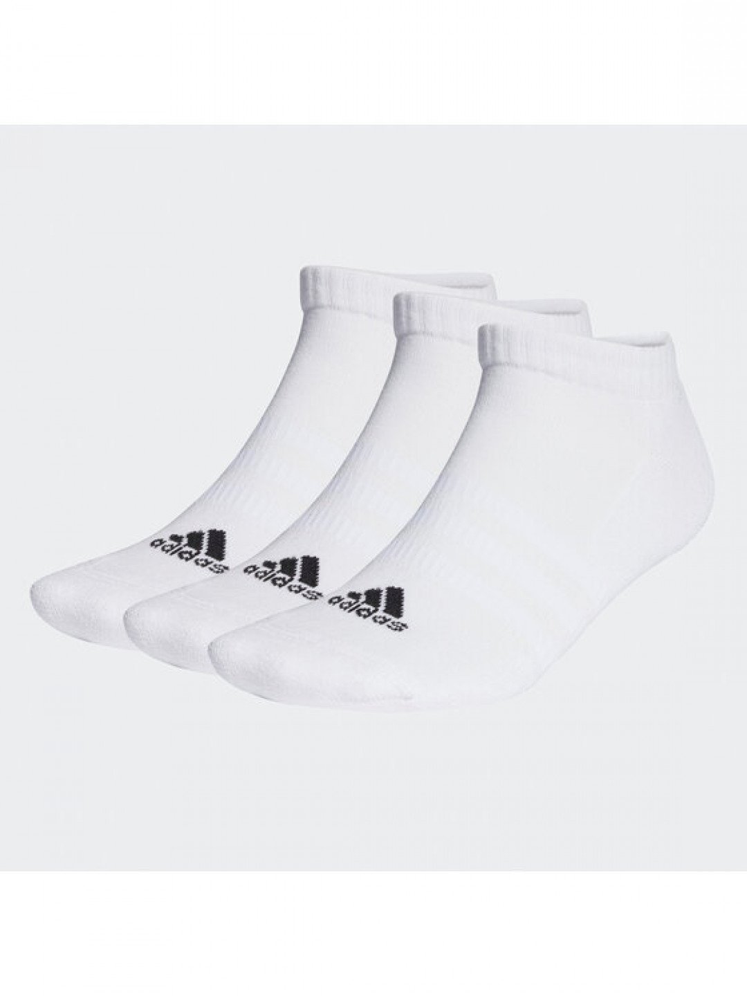 Adidas Kotníkové ponožky Unisex Cushioned Low-Cut Socks 3 Pairs HT3434 Bílá