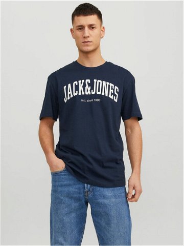 Jack & Jones T-Shirt Josh 12236514 Tmavomodrá Relaxed Fit