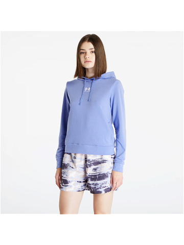 Under Armour Rival Terry Hoodie Baja Blue White