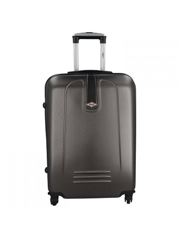 Skořepinový cestovní kufr tmavě šedý – RGL Jinonym M
