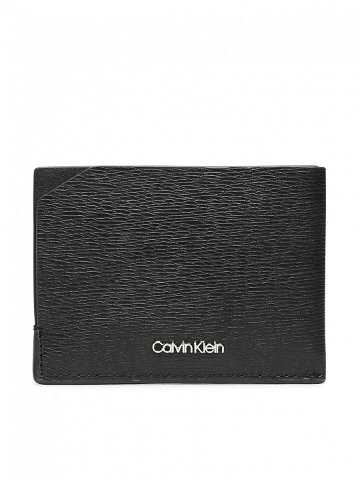 Calvin Klein Pouzdro na kreditní karty Ck Median Discrete Ccholder 4Cc K50K510002 Černá