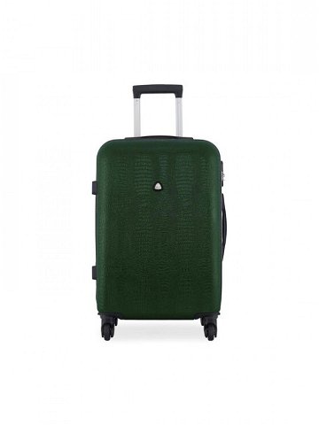 Semi Line Velký kufr T5637-6 Zelená