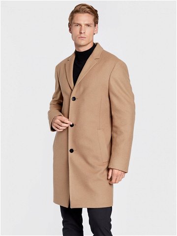 Calvin Klein Kabát pro přechodné období K10K110462 Hnědá Regular Fit