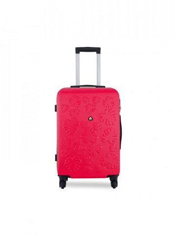 Semi Line Velký kufr T5623-6 Růžová