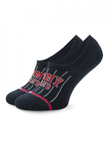 Tommy Jeans Kotníkové ponožky Unisex 701223922 Černá