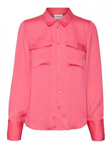 Vero Moda Košile Sunny 10260627 Růžová Regular Fit