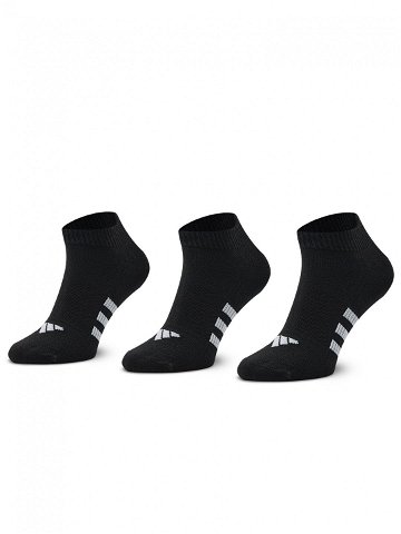 Adidas Sada 3 párů dámských nízkých ponožek Light IC9529 Černá