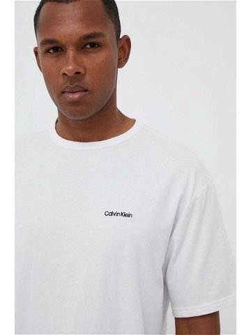 Pyžamové tričko Calvin Klein Underwear bílá barva 000NM2298E