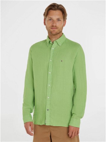 Zelená pánská košile Tommy Hilfiger