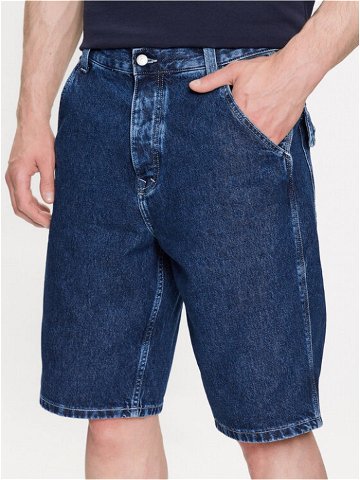 Tommy Jeans Džínové šortky Aiden DM0DM16752 Modrá Relaxed Fit