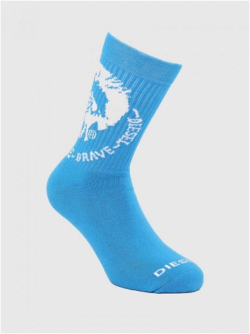 Ponožky 00S6U0-0PAZS-8MC modrá – Diesel M Modrá