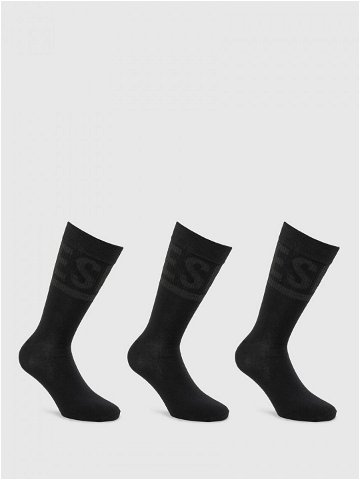 Ponožky 3pcs 00SK3A-0ABAM-E4101 černá – Diesel černá S