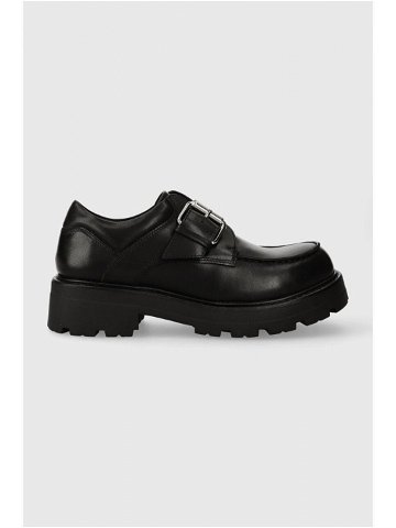 Kožené mokasíny Vagabond Shoemakers COSMO 2 0 dámské černá barva na platformě 5449 301 20