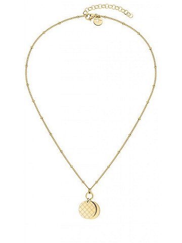 Tamaris Stylový pozlacený náhrdelník TJ-0047-N-45 řetízek přívěsky