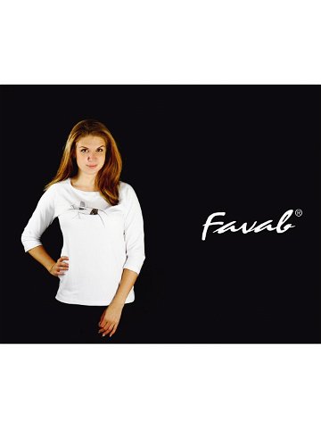 Dámské triko Alenka – Favab bílá XL