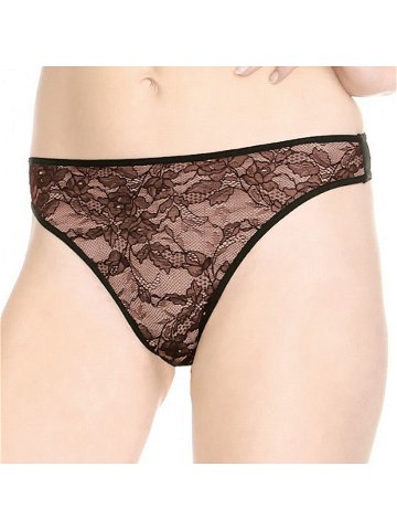 Kalhotky 16095 – Marlies Dekkers černo růžová XL