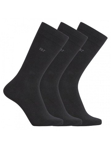 Ponožky vysoké 3 páry 8170-80-900 černá – CR7 40 46 černá 900