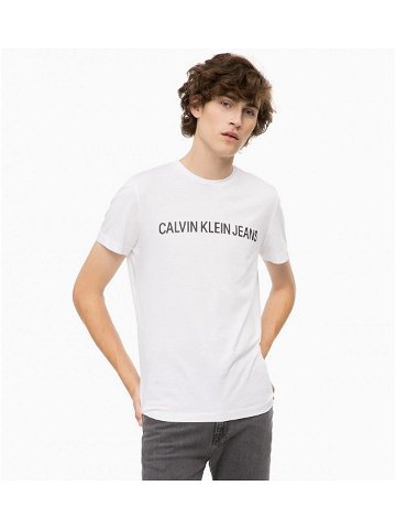 Pánské tričko OU34 bílá – Calvin Klein bílá M