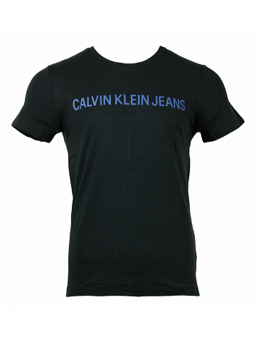 Pánské tričko OU57 tmavě modrá – Calvin Klein tmavě modrá M