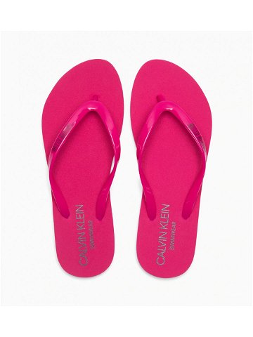 Pantofle KW0KW00397-507 růžová – Calvin Klein 41 42 růžova