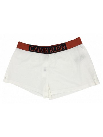 Dámské šortky KW0KW00692 bílá – Calvin Klein bílá L