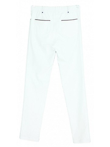 Dámské kalhoty v pase na gumu 038 – Gonera bílá 40