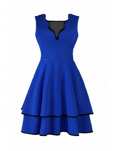 Dámské šaty Dona – Jersa 42 Královská modř