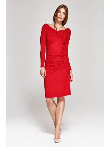 Dámské šaty CS07 – Colett červená 36