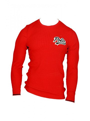 Pánské pyžamové tričko 714754014003 červená – Ralph Lauren červená M