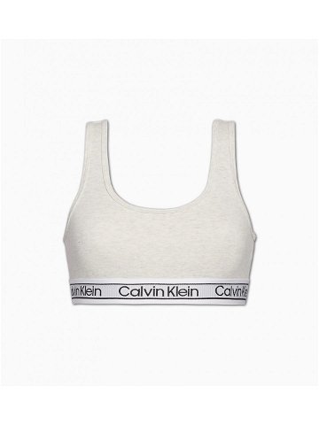 Sportovní podprsenka QF5233E-OW5 béžová – Calvin Klein béžová XS