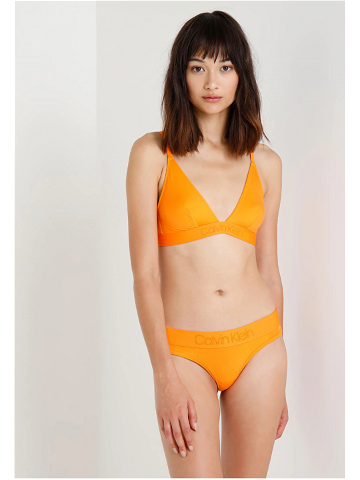 Kalhotky QF4944E-5FQ oranžová – Calvin Klein oranžová M